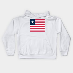 Liberia flag Kids Hoodie